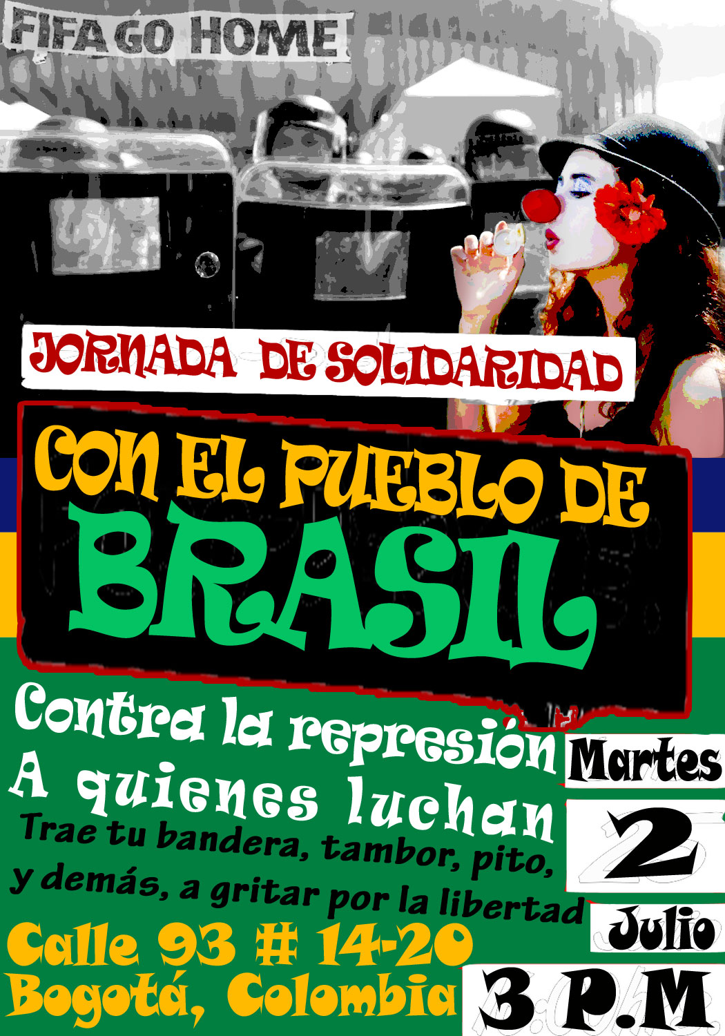 Jornada de Solidaridad con el Pueblo de Brasil