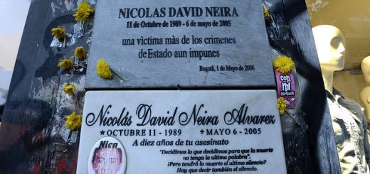 Sigamos luchando en memoria de Nicolás Neira