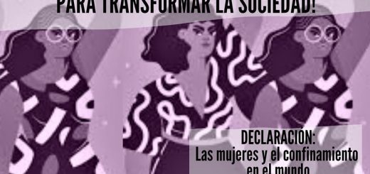 Declaración las mujeres y el confinamiento en el mundo