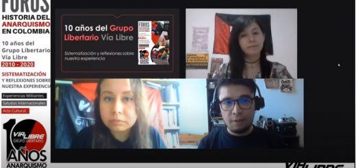 Reseña Foros: Historia del Anarquismo en Colombia