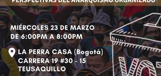 Encuentro Ácrata: Coyuntura electoral y alternativas extraparlamentarias