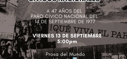 Encuentros Ácratas: Los Grandes Paros Cívicos Nacionales