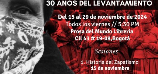 XIX Seminario Militante: Anarquismo y Zapatismo.