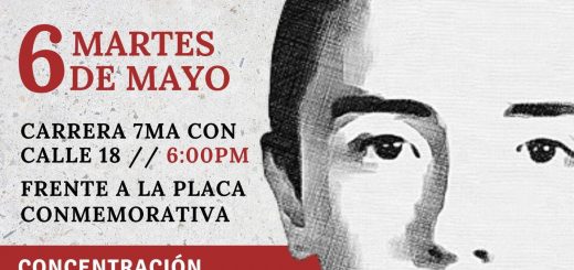 Acto en memoria de Nicolas Neira